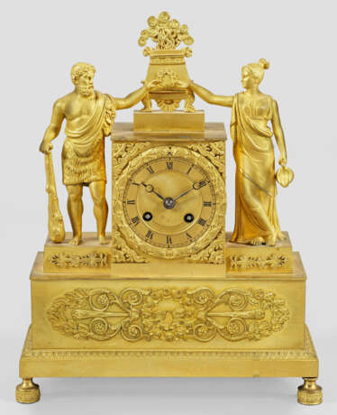 Kleine Empire-Figurenpendule - photo 1