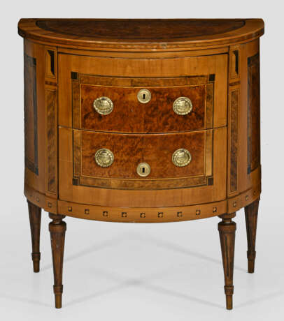 Louis XVI-Demilune Kommode - photo 1