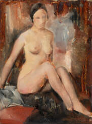 GLUCKMANN, GRIGORY (1898–1973). Seated Nude