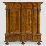 Herausragender, datierter Frankfurter Dielenschrank - photo 1