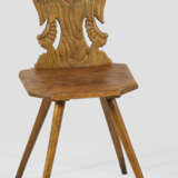 Spätbarocker Brettstuhl - photo 1