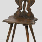 Spätbarocker Brettstuhl - photo 1