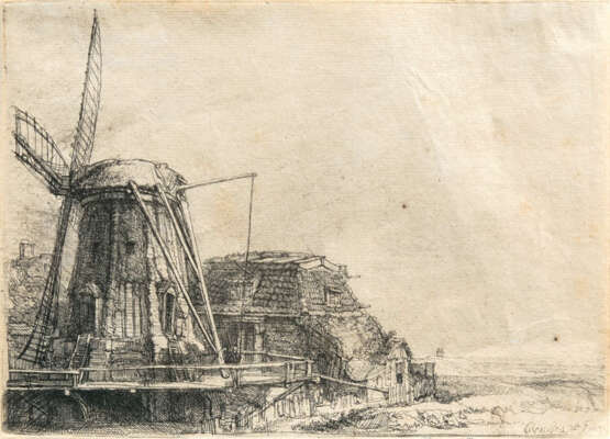 Rembrandt Harmenszoon van Rijn ''Die Windmühle'' - фото 1