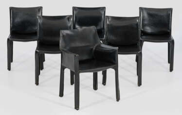 Stuhlgruppe "CAB Chairs" von Mario Bellini