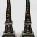 Paar Egyptian Revival-Obelisken - photo 1
