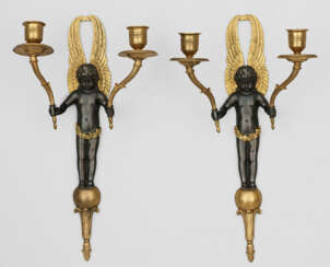 Paar Wandappliken im Empire-Stil