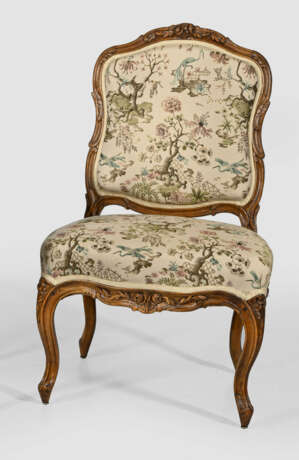 Signierter Louis XV-Stuhl von Pierre Nogaret - Foto 1