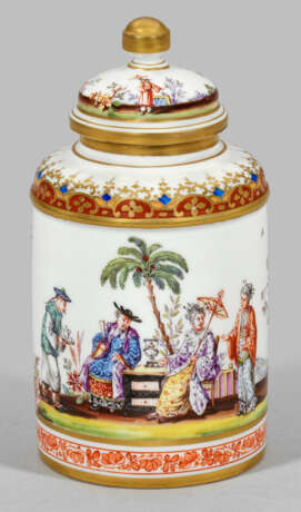 Teedose mit Chinoiserien - photo 1