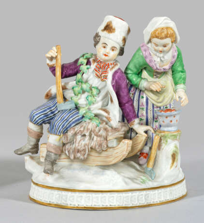 Allegorische Figurengruppe "Der Winter" - photo 1