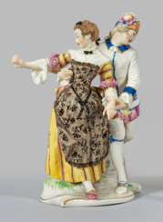 Figurengruppe "Läufer mit Consortin". Originaltitel