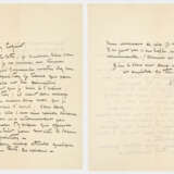 Brief des Malers Maurice de Vlaminck an Gustave Coquiot - photo 1