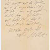 Brief von Otto Dix an seine Kundin Elisabeth Geyer - photo 2