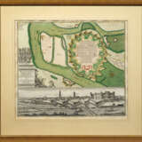Plan mit Panoramaansicht von Mannheim - photo 1
