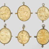 Seltene Kollektion von sechs Barock-Medaillons als Anhänger - фото 1