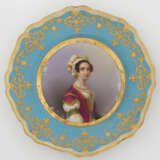 A Porcelain Dessert Plate from the Dowry Service of Grand Duchess Alexandra Nikolaevna - photo 1
