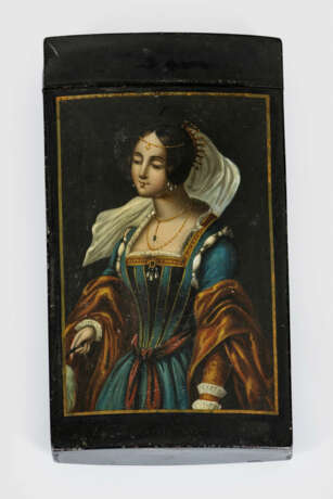 Feines Biedermeier-Lacketui - photo 1