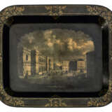 Lacktablett "Der Adolphs-Platz in Hamburg". Originaltitel - photo 1