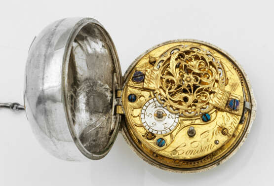 Spindeltaschenuhr mit Repetition - photo 2
