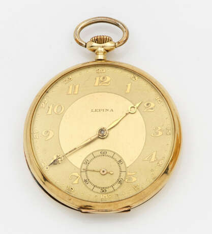 Art Déco-Taschenuhr von Lepina - photo 1