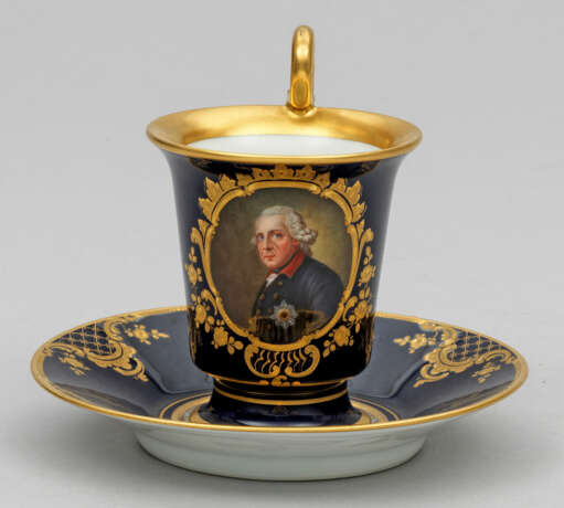 Ziertasse mit "Porträt Friedrich der Große" - photo 1