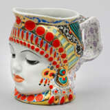 Russischer Becher mit Frauenkopf - photo 1