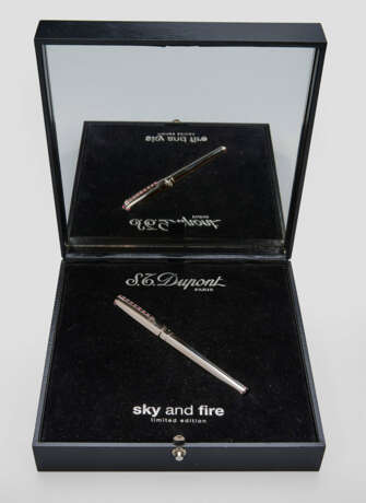 Dupont Füllfederhalter Olympio-"Sky and Fire" - photo 1