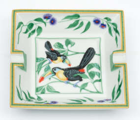 Hermès Aschenbecher "Toucans"