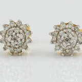 Paar Diamant-Ohrringe - photo 1