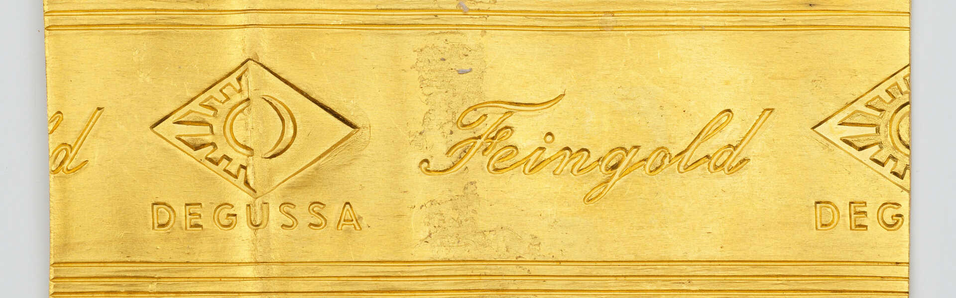 Goldband von Degussa