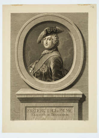 Kollektion von sieben Druckgrafiken mit Bildnissen von und - photo 1