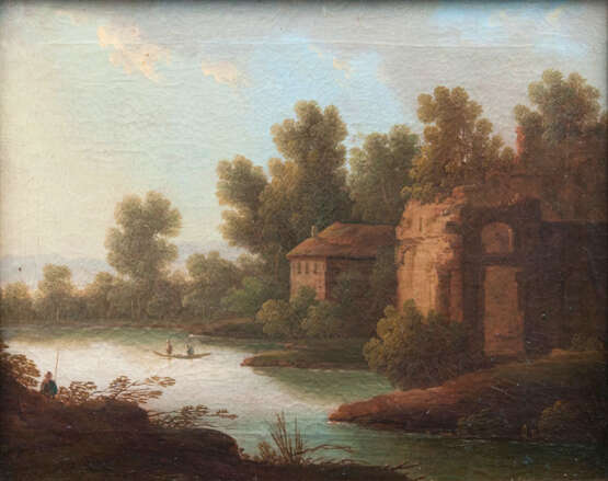 Johann Christoph von Bemmel ''Gebäude am Fluß'' - фото 1