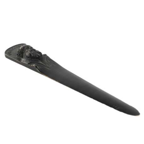Russian paper knife Voevoda. P.I.SOMOV 1918. Russian Modern. Wood Early 20th century - photo 1