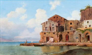 Louis Gurlitt ''An der Küste Italiens''