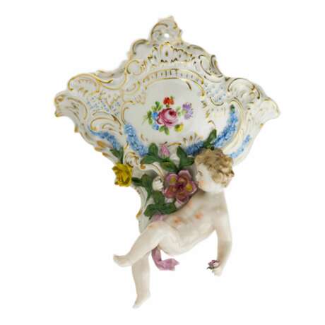 Wall vase. PS Dresden Hand Painted Baroque 20th century - photo 1