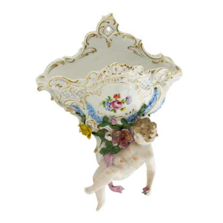 Wall vase. PS Dresden Hand Painted Baroque 20th century - photo 3