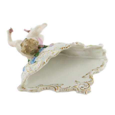 Wall vase. PS Dresden Hand Painted Baroque 20th century - photo 5