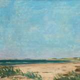 Meyer, Korl (Karl) (1902 Ribnitz-1945 Ribnitz) "Boddenlandschaft", Öl/ Lw., sign. und dat. 1937, 40,5x50 cm, Rahmen (Studium in München und Dresden, tätig in Dresden (Moritzburg) in Ribnitz, auf dem Darß, Meckl… - Foto 1
