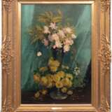 Lorain, Julie (Französische Schule des 19. Jh.) "Blumenstilleben", Öl/Lw., sign. u.l., 65x46 cm, Rahmen - photo 1
