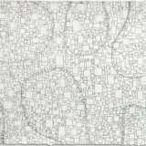 Schimansky, Hanns (1949 Bitterfeld) "Ohne Titel-Abstrakt", Zeichnung, unsign., rückseitig bez., 18,5x27 cm, im Passepartout hinter Glas und Rahmen - Foto 1
