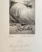 Estampes et gravures. Schmedemann, Horst (1934 Schwerin-2010 Warsow bei Schwerin) &quot;Wolkig-Heiter&quot;, Radierung II, 10/10, sign., dat. 2006, 8,5x6,5 cm, ungerahmt