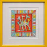 Rizzi, James (1950 New York-2011 ebenda) "Spring into Action", 3-D-Grafik, 298/ 350, sign. und dat. 2001, 15,5x14 cm, Im Passepartout hinter Glas und Rahmen - photo 1
