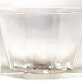 Art Deco-Vase, Moser Karlsbad, Klarglas, achtkantige ovale Form, 13,5x19,5x8 cm - photo 1