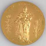 Verdienst-Medaille "Für Allgemeine Ausstellung Stadt Lübeck", Goldbronze, 41,84 g - photo 2