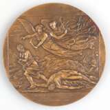 Bronze-Medaille "Georges Clemenceau", 96 mm, 338,48 g - photo 2