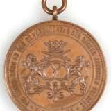 Tragbare Bronze-Medaille "Erinnerung an den 22. Verbandstag der Bäckerinnen in Stendal", 37 mm, 22,06 g - photo 2