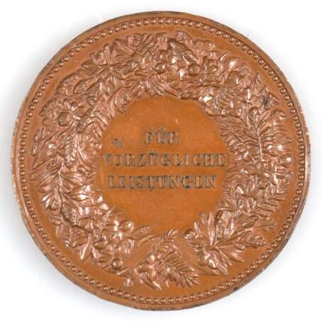 Bronze-Medaille "Friedrich II Herzog von Anhalt", 43 mm, 34,48 g - photo 2