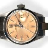 Damenarmbanduhr "Rolex- Ladydate", Referenz-Nr. 6516, Serien-Nr. 916765, Automatic, Gehäuse und Gliederarmband Stainless Steel, Zifferblatt mit Stabindizes, zentraler Sekunde und Datumsanzeige, min. Geb… - Foto 1