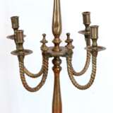 Großer Messing-Leuchter, 9-kerzig, H. 96 cm, Dm. 39 cm - photo 1