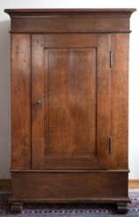 Biedermeier-Schrank, 1-türig, Eiche, 184 x 116 x 57 cm