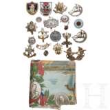 16 internationale Abzeichen/Embleme, teils britisch, 20. Jhdt. - фото 1